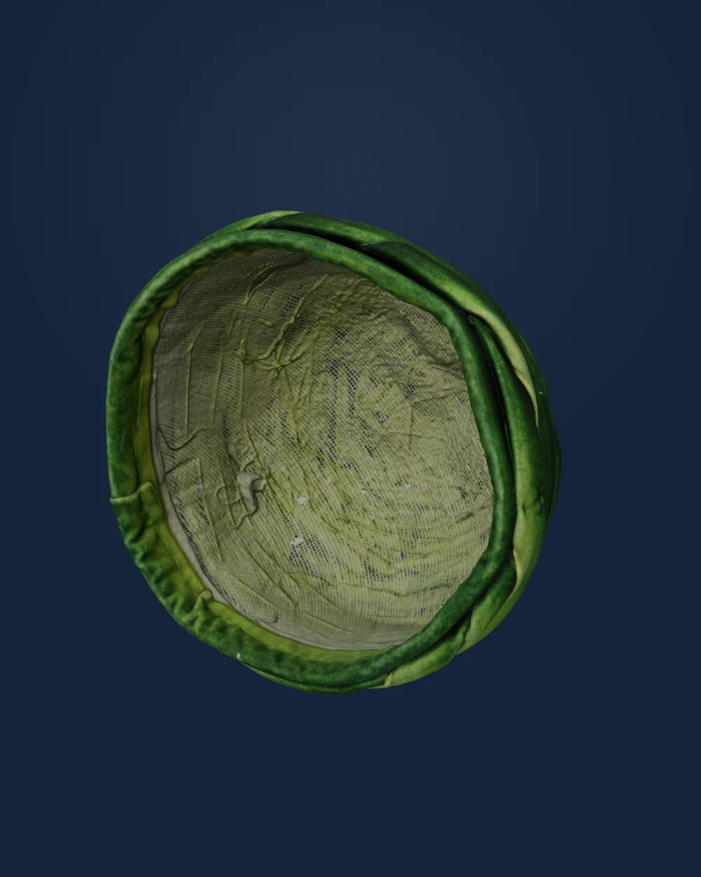Green wrap hat made by Vanilla Beane — Vanilla Beane · 1950-1969