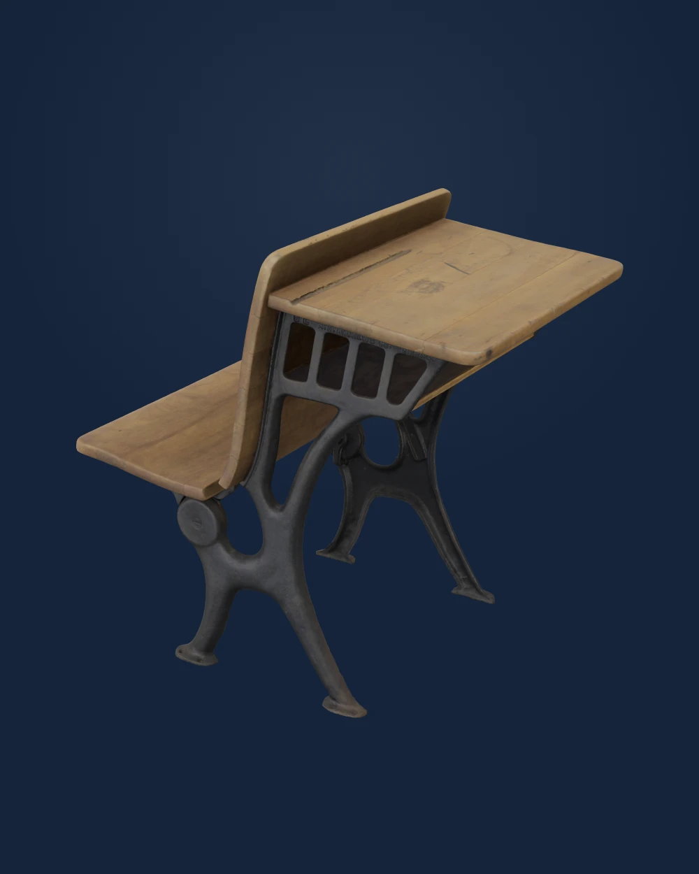 Desk from the Hope School — A. H. Andrews & Co. · 1925-1954