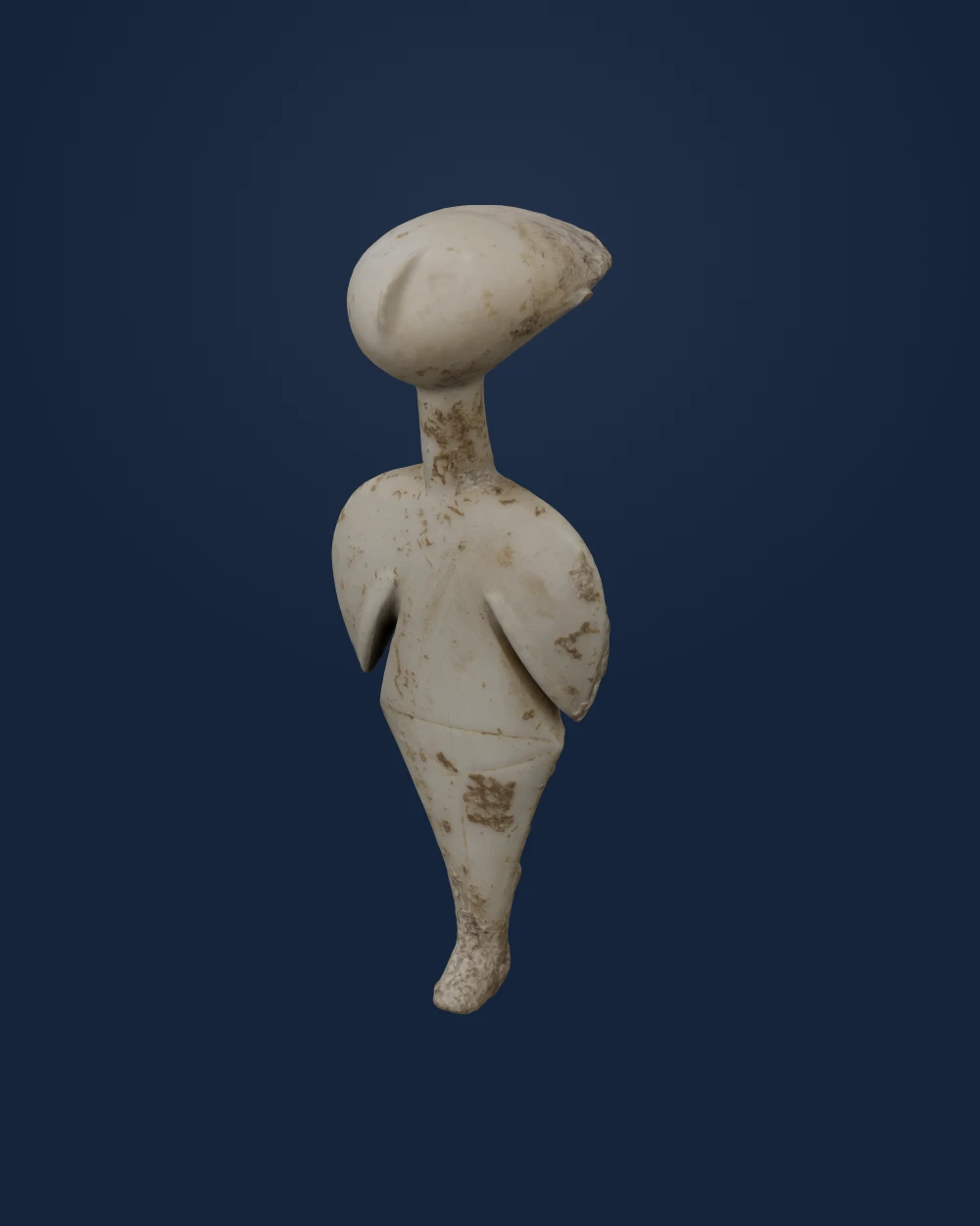 Statuette of a Woman: The Stargazer — still image