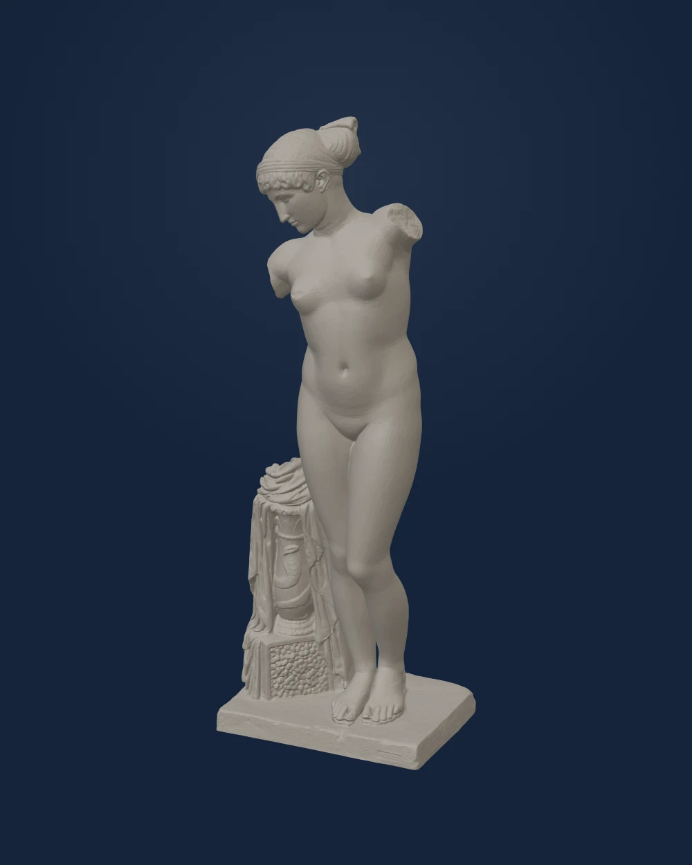 Aphrodite Anadyomene, Marble — Ancient