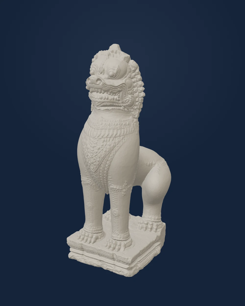 Lion — Unknown Khmer artist(s) · 12th-early 13th century