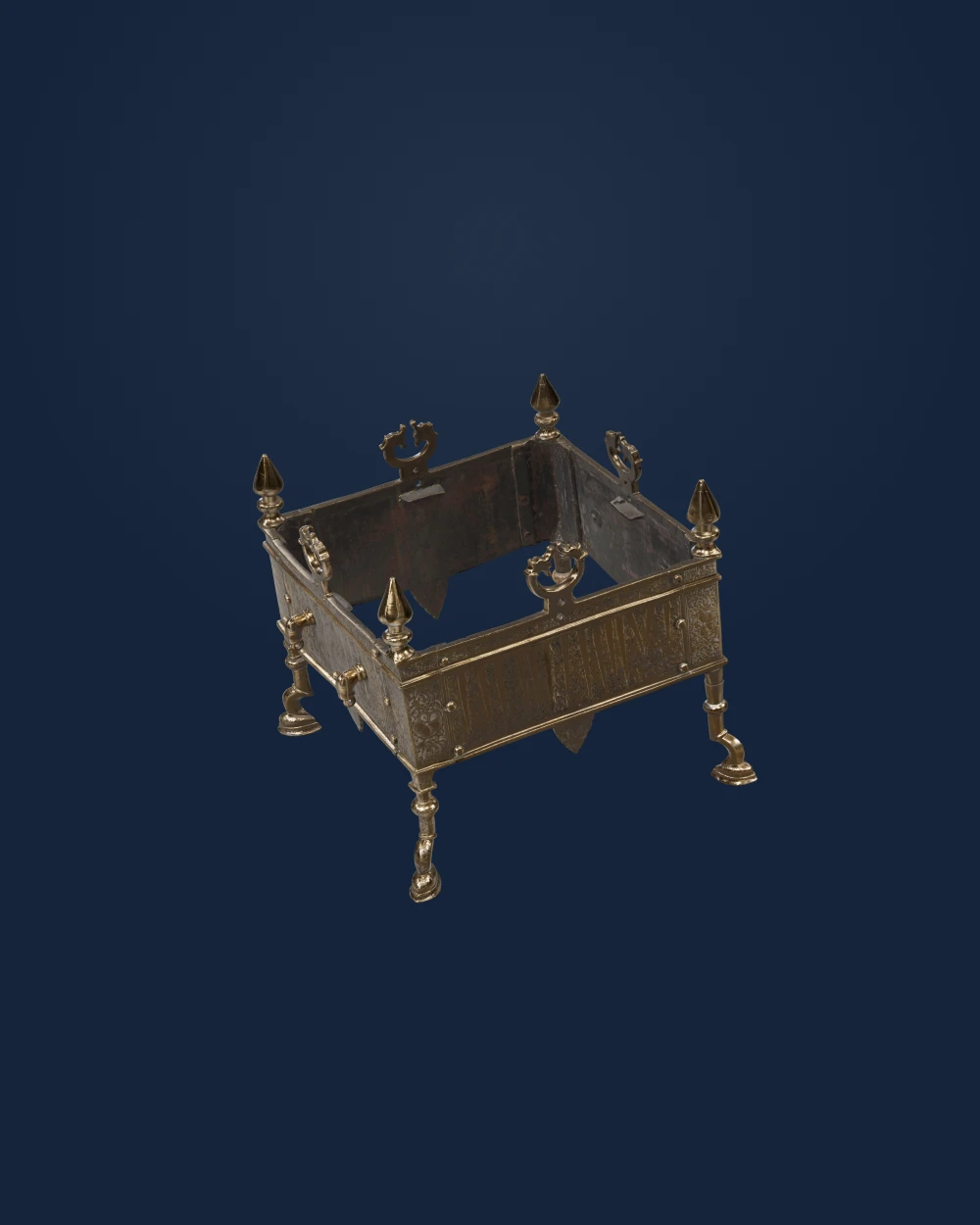 Brazier of Rasulid Sultan al-Malik al-Muzaffar Shams al-Din Yusuf ibn 'Umar — Asian · second half 13th century