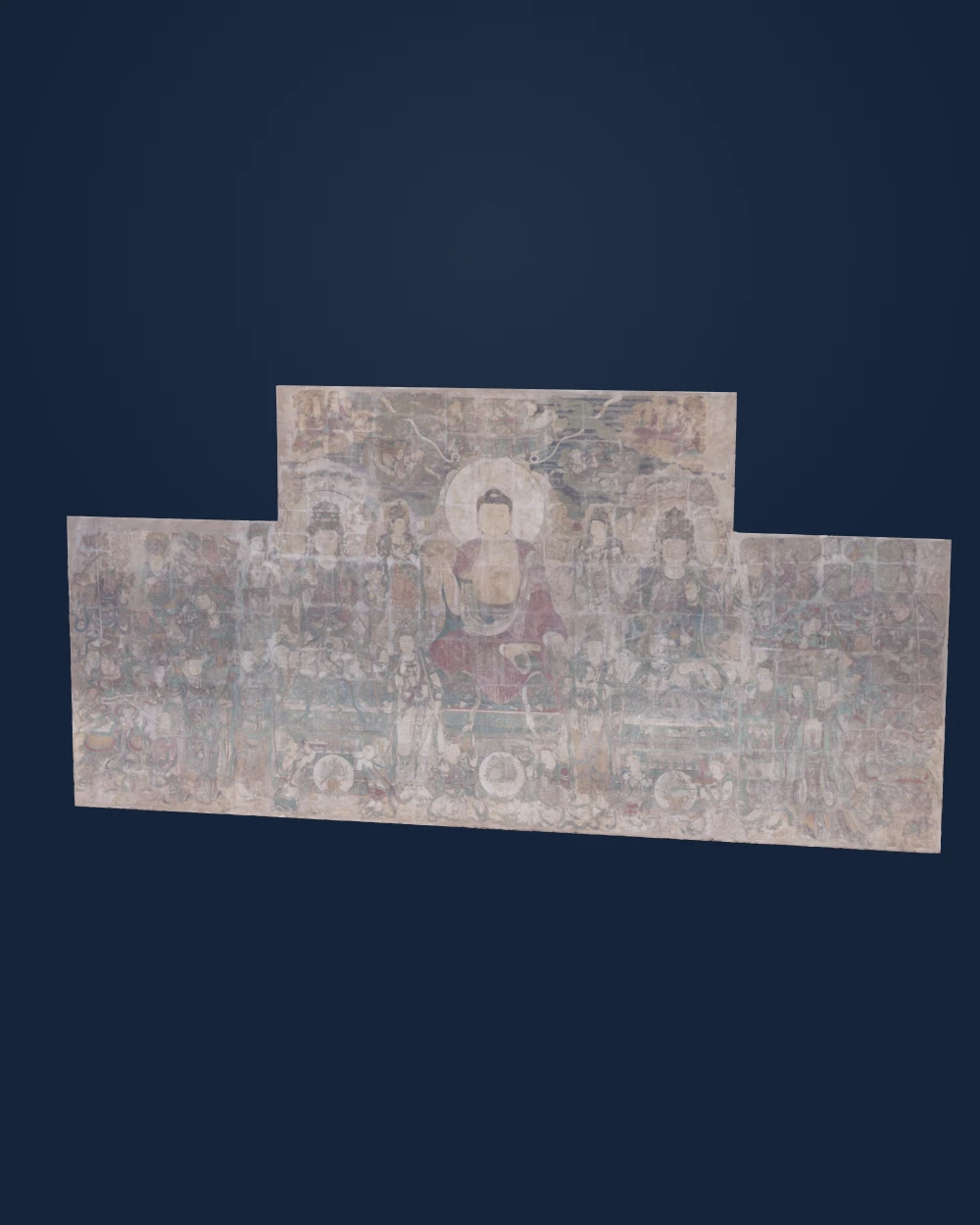 Buddha of Medicine Bhaishajyaguru (Yaoshi fo) — Asian · ca. 1319