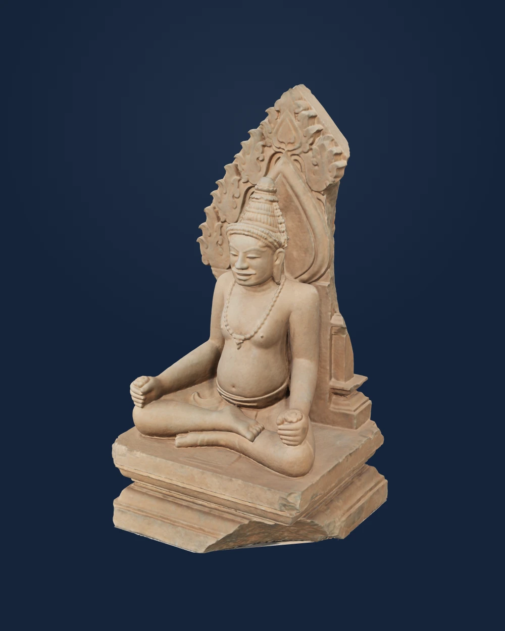 Deified King — Cham artist · late 10th century