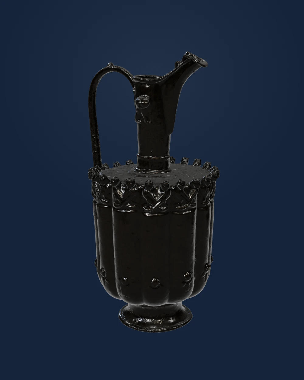 Ewer Khurasan Herat, Brass — Medieval