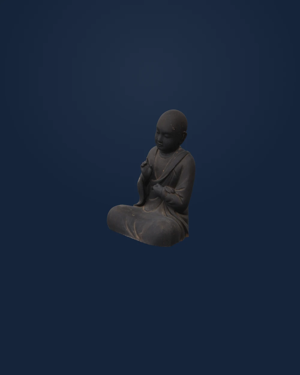 Figure of a Monk — Unknown Chinese artist(s) · 9th-10th century
