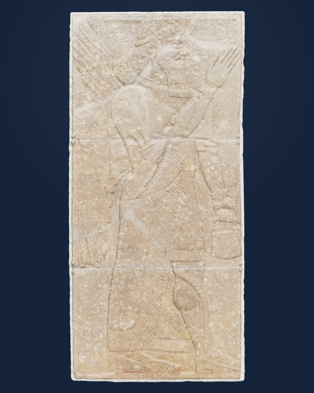 Winged Genius — Unknown Assyrian sculptor · c. 883–859 BCE