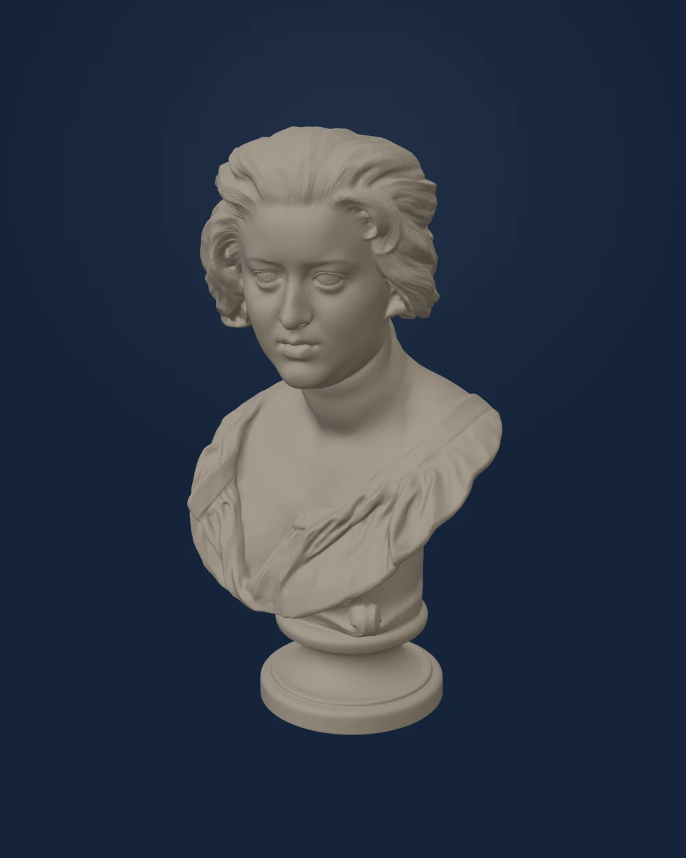 Costanza Bonarelli, Gian Lorenzo Bernini, Plaster — Renaissance