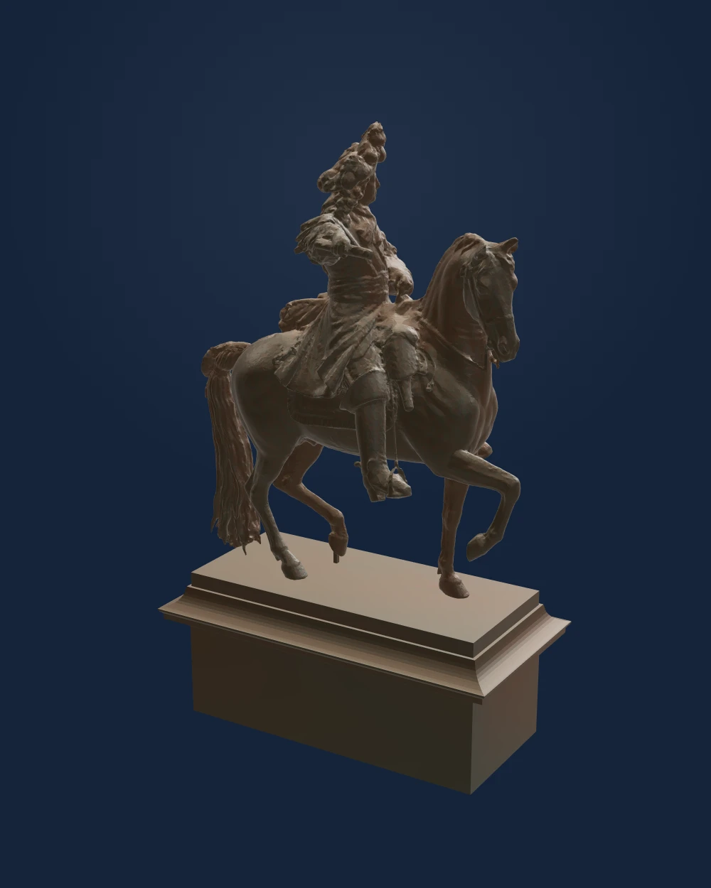 Louis XIV on Horseback — François Girardon · Before 1704