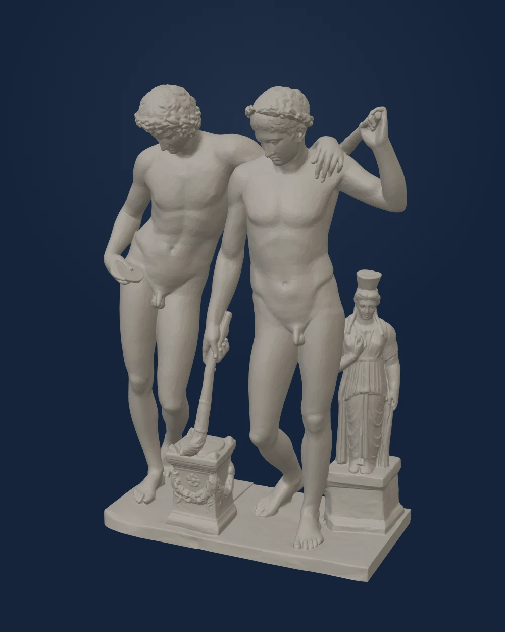 Castor And Pollux, Marble group — Ancient