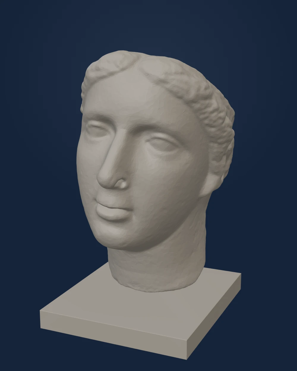 Cleopatra V Tryphaena, Marble — Undated