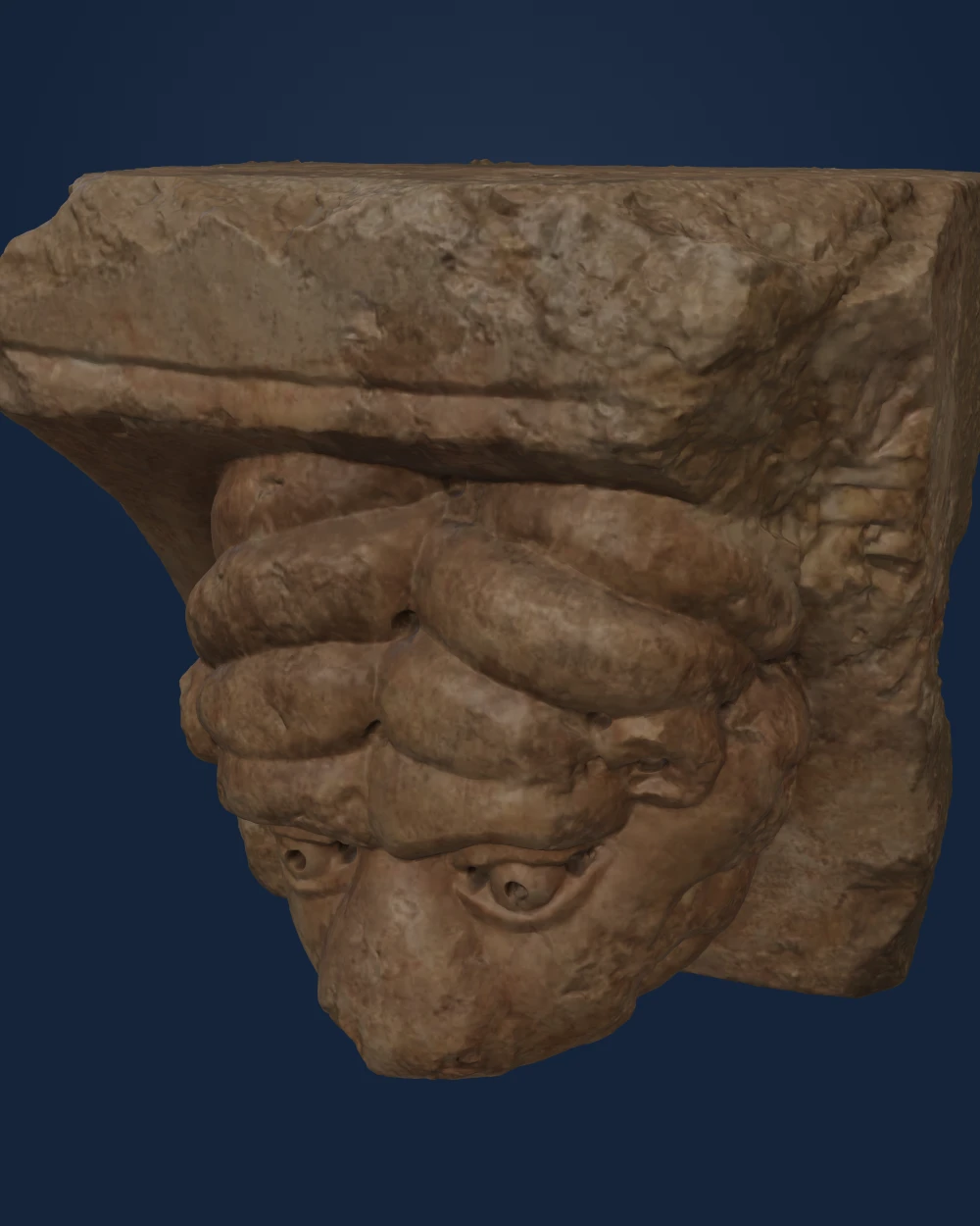 Corbel, Marble — Medieval