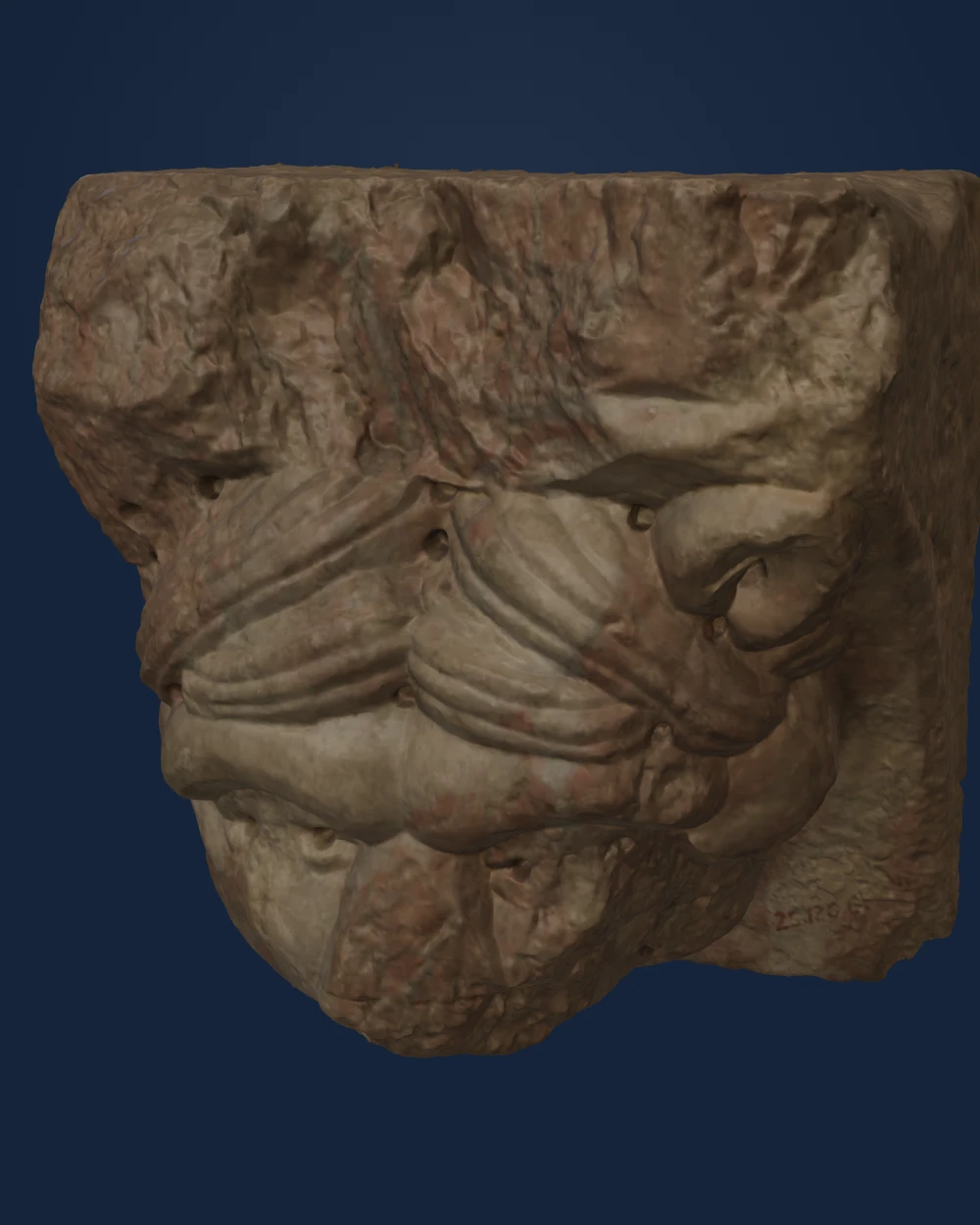 Corbel, Marble — Medieval