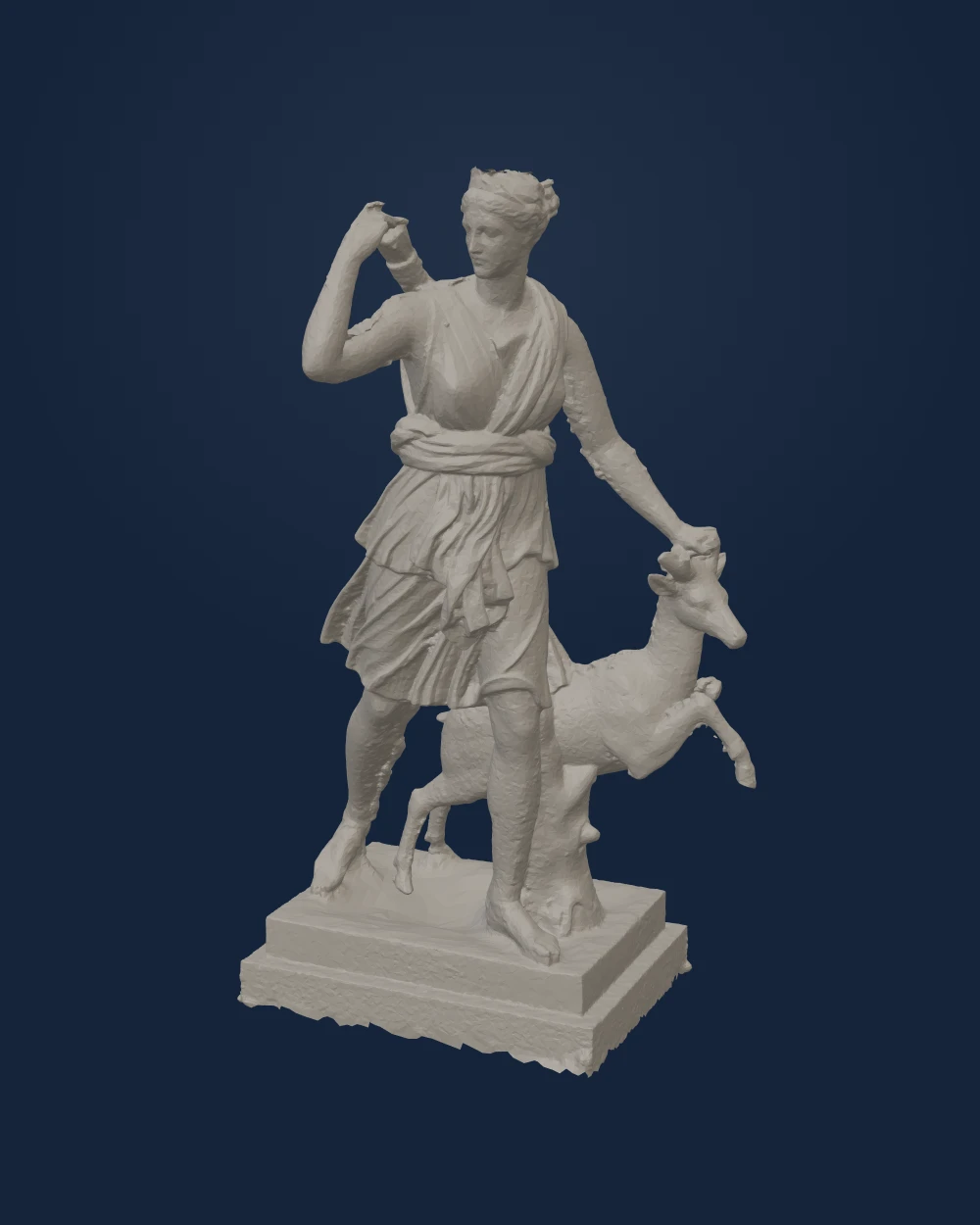 Diana Of Villa Bartholoni, Marble — Undated
