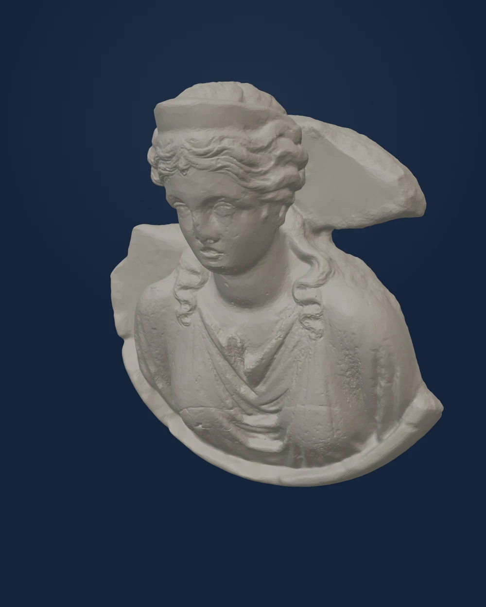 Diana Ra 34 H, Marble — Undated