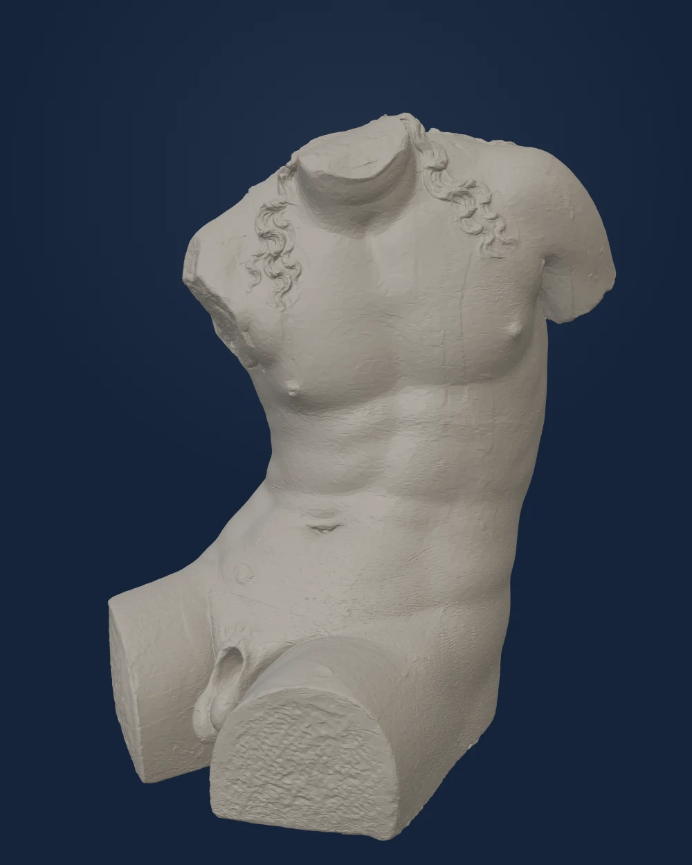 Dionysos Farnese, Marble — Ancient