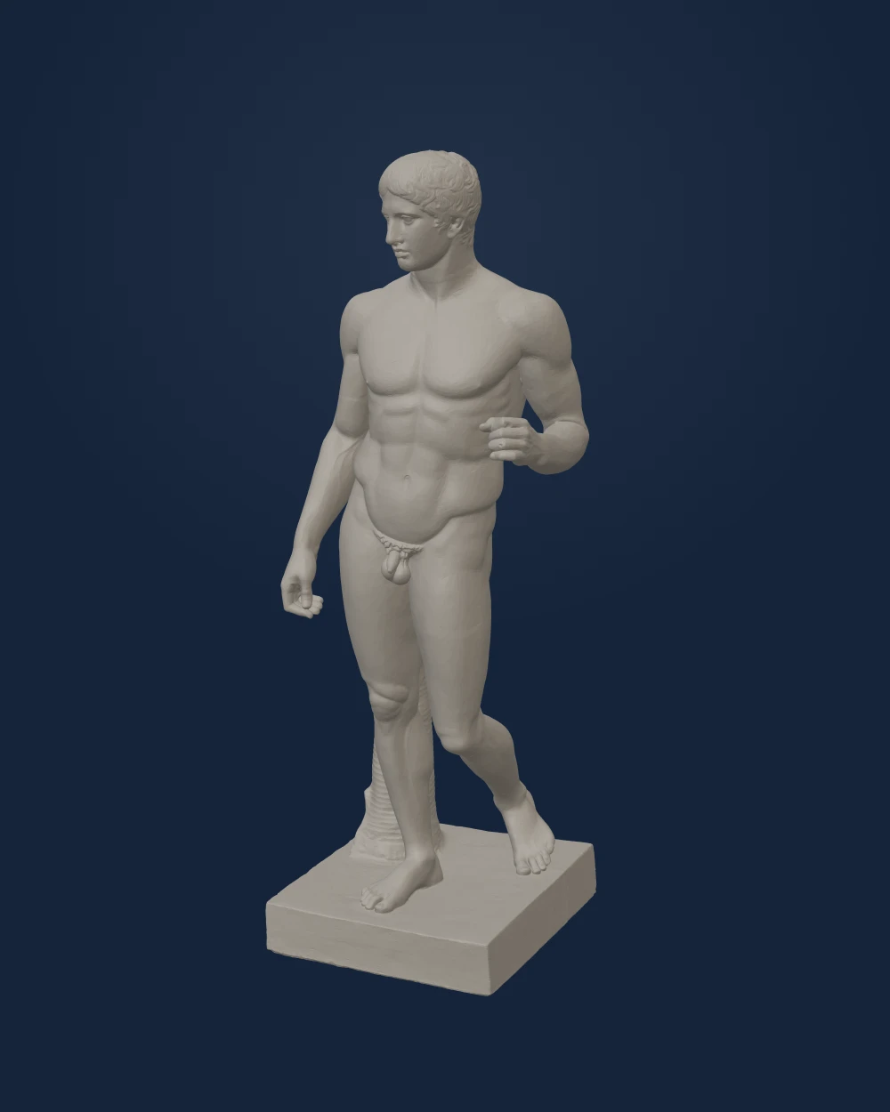 Doryphoros, Marble — Ancient