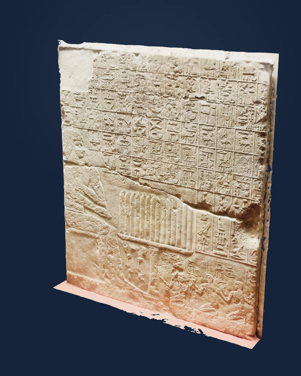 Offering-Menu Relief of Tepemankh — Unknown ancient Egyptian sculptor(s) · 2478–2250 BCE (late 5th–6th Dynasty)