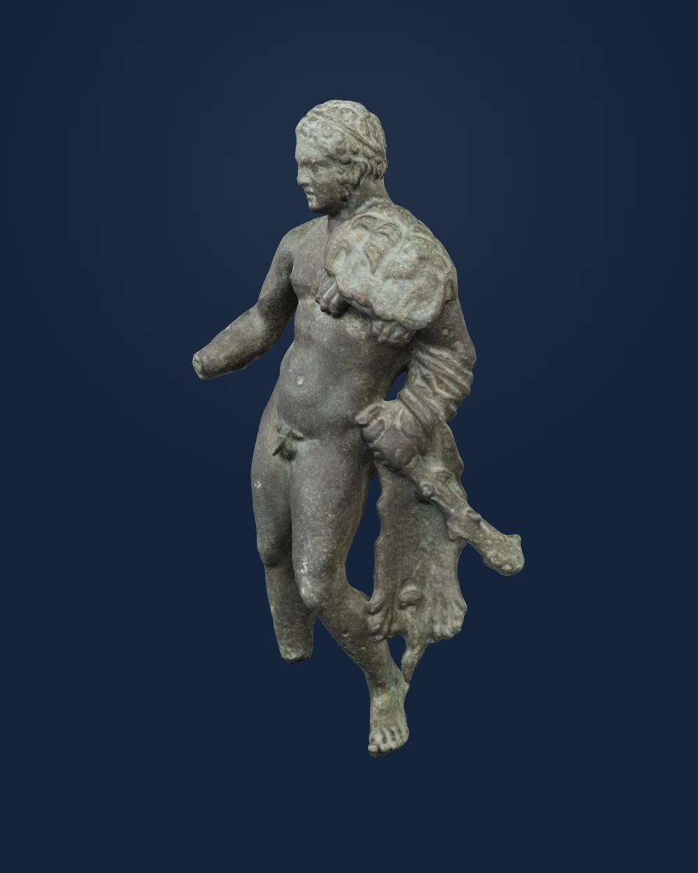 Ptolemaic Ruler in the Guise of Hercules — Graeco-Egyptian artist · 2nd century BCE