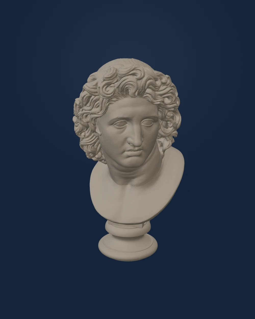 Ideal Portrait of Alexander the Great as Helios — still image