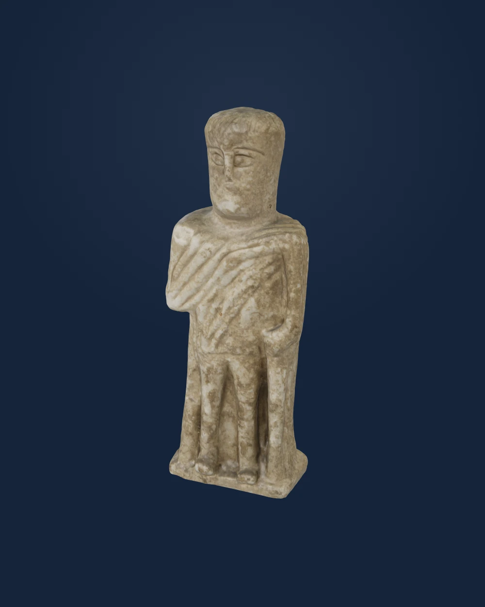 Cypriot Statue with Inscription — still image