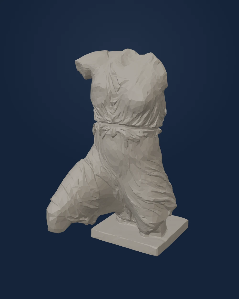 Torso of Iris from the Parthenon West Pediment — Mediterranean · 438 BCE