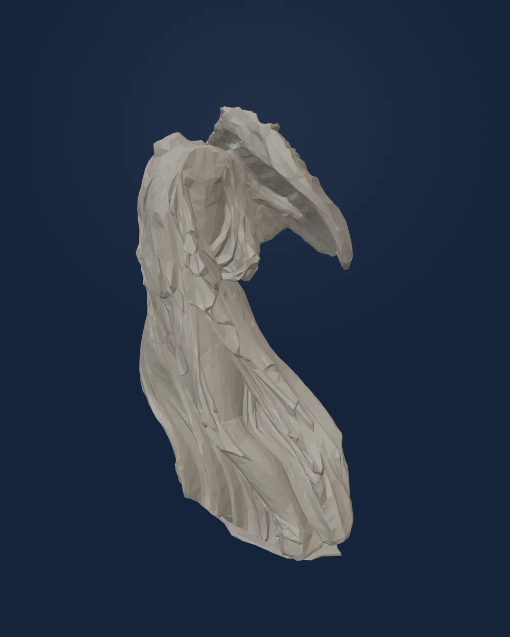 Running Female Figure, Perhaps Artemis — Mediterranean · 438 BCE