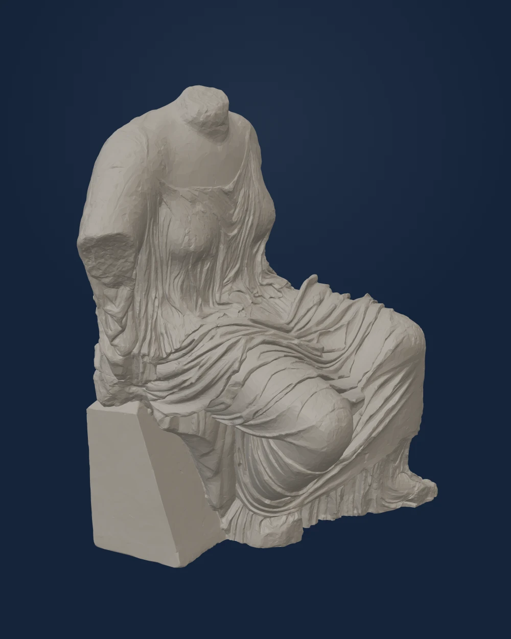 Hestia, Marble — Ancient