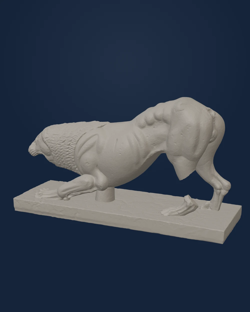 Lion, Marble — Ancient