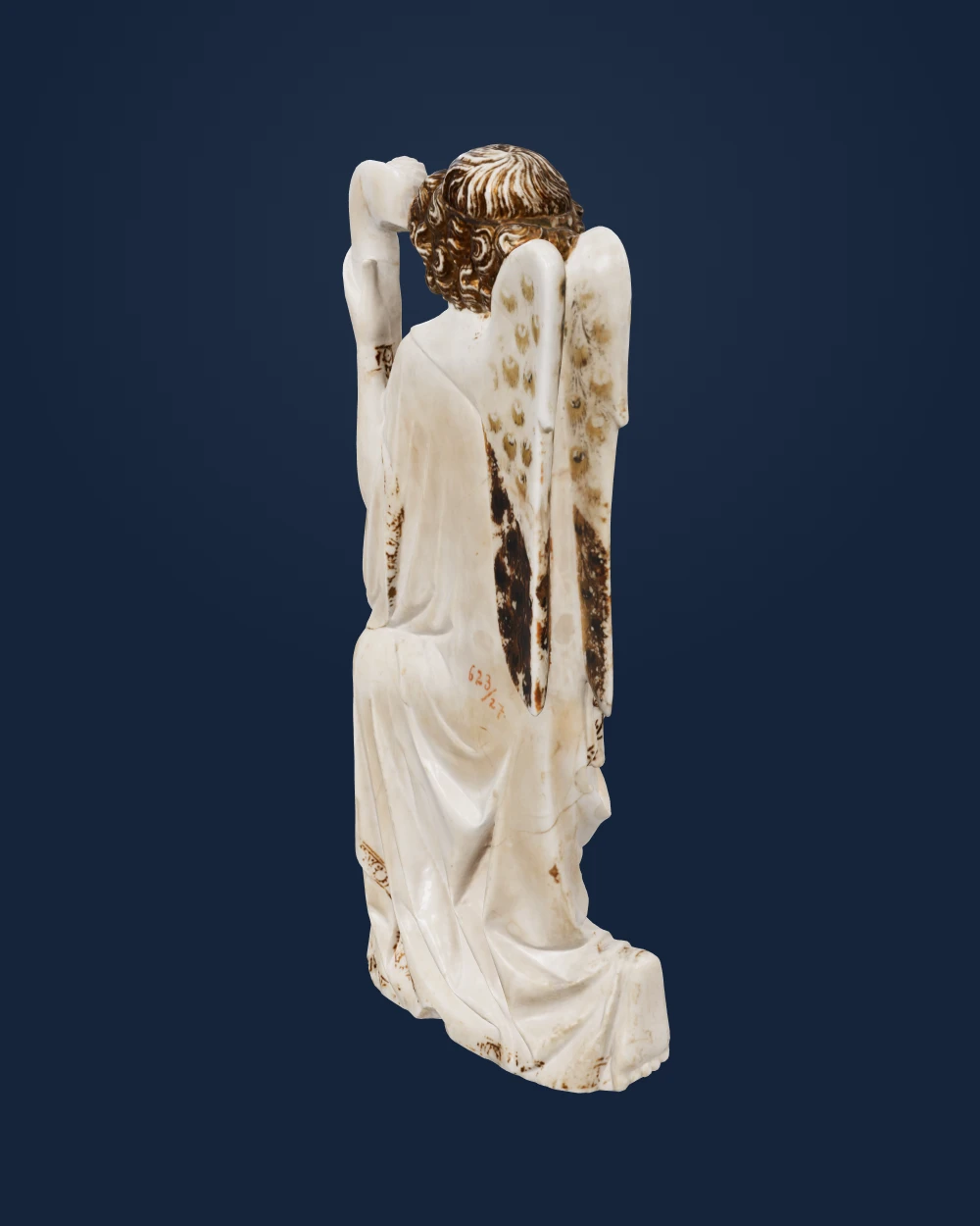 The Archangel Gabriel from an Annunciation Group — still image