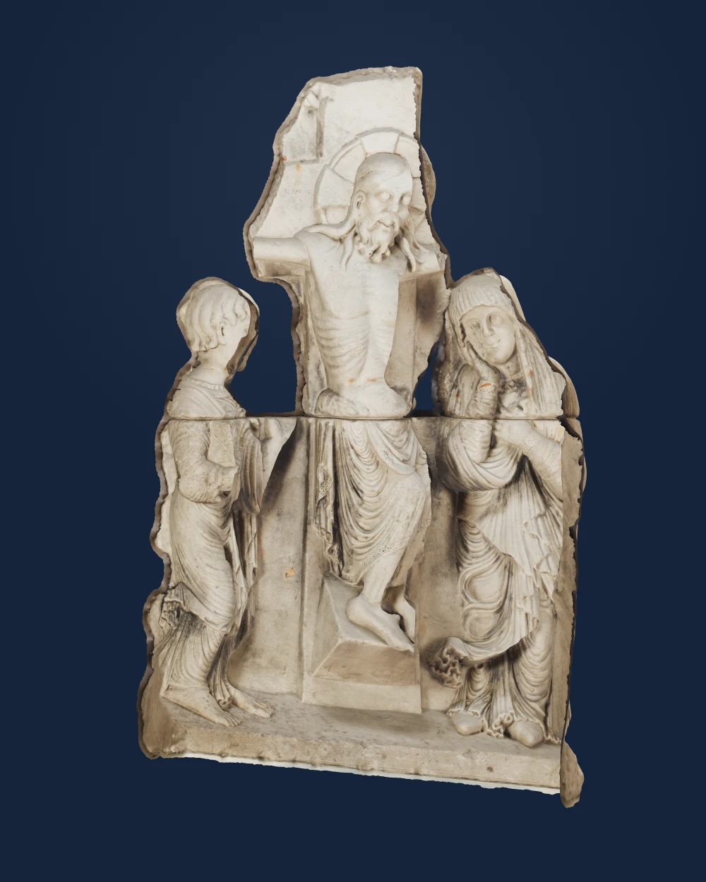Crucifixion — Unknown Spanish sculptor · c. 1180
