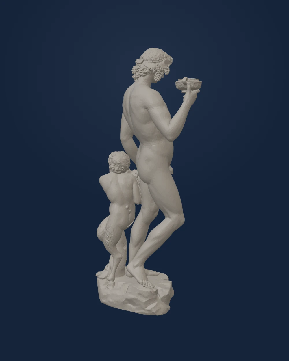 Bacchus, Michelangelo, Plaster — Renaissance