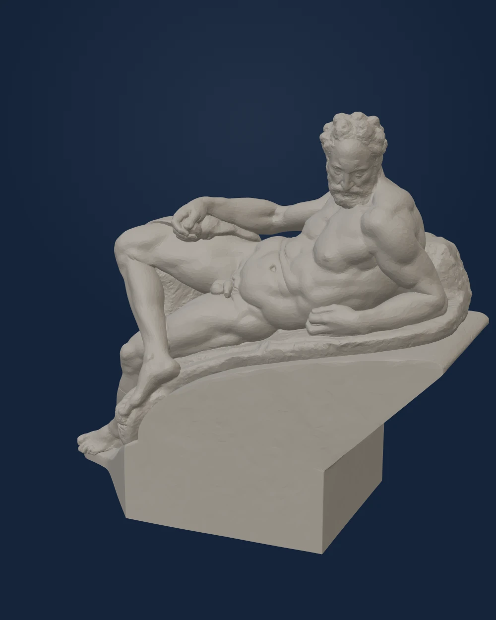 Dusk, Michelangelo, Marble — Renaissance