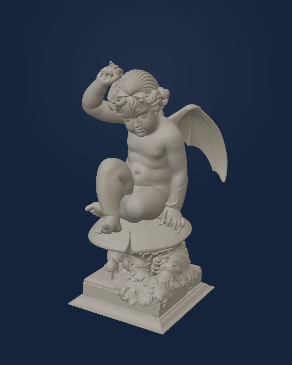 Puck — Harriet Hosmer · c. 1855–1859