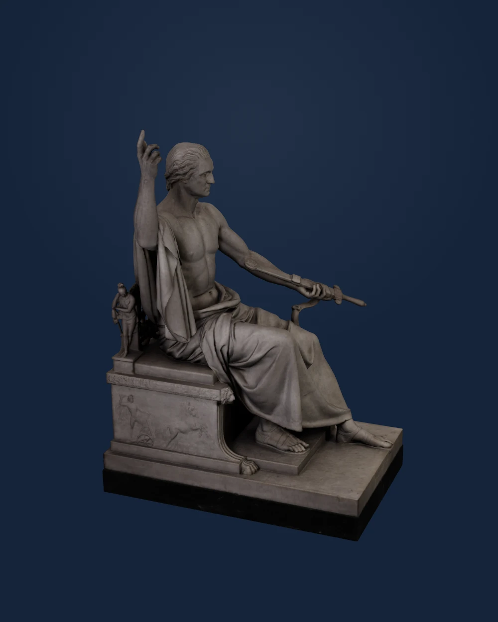 George Washington — Horatio Greenough · 1840