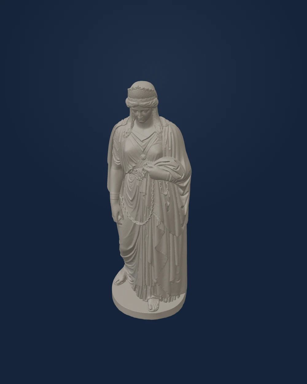Zenobia in Chains — Harriet Hosmer · c. 1859