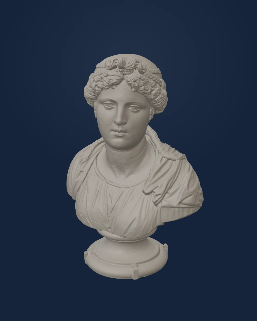 Bust of a Young Woman — Simone Bianco · 1512–1553