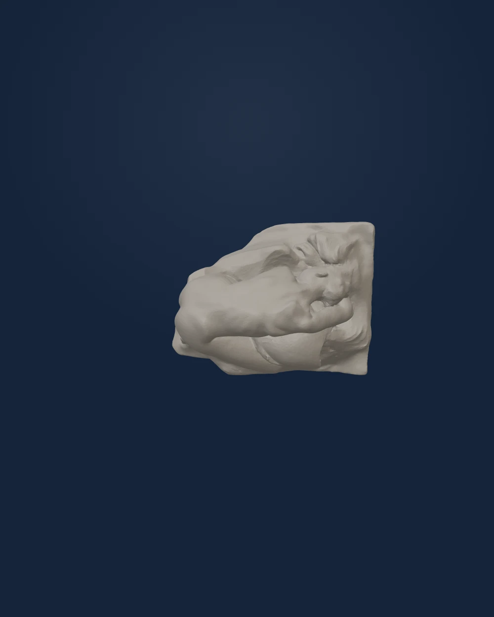 Danaid, Auguste Rodin, Marble — Modern