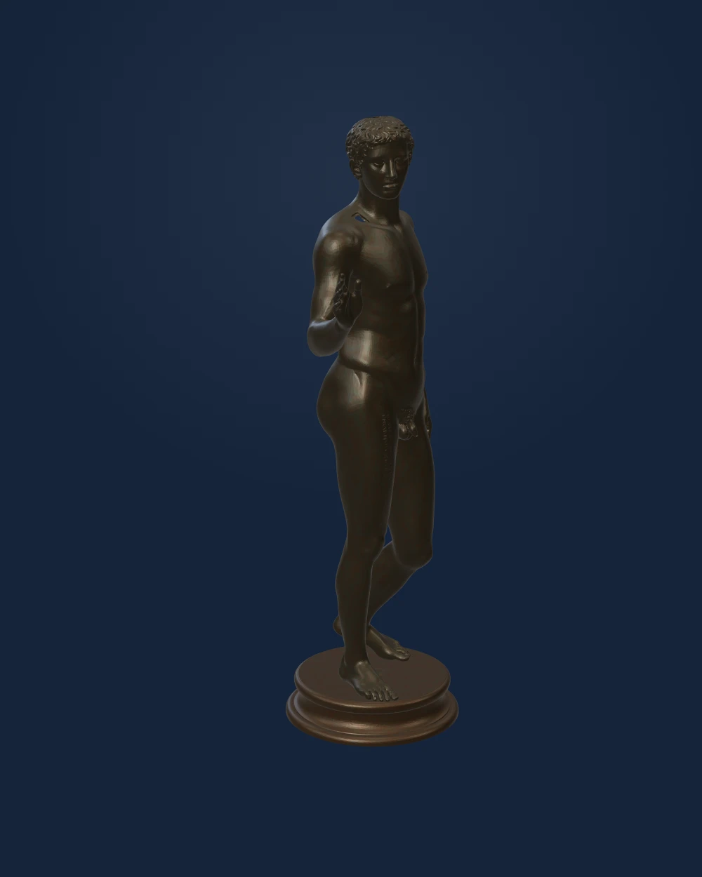 Jungling vom Magdalensberg, Bronze — Ancient