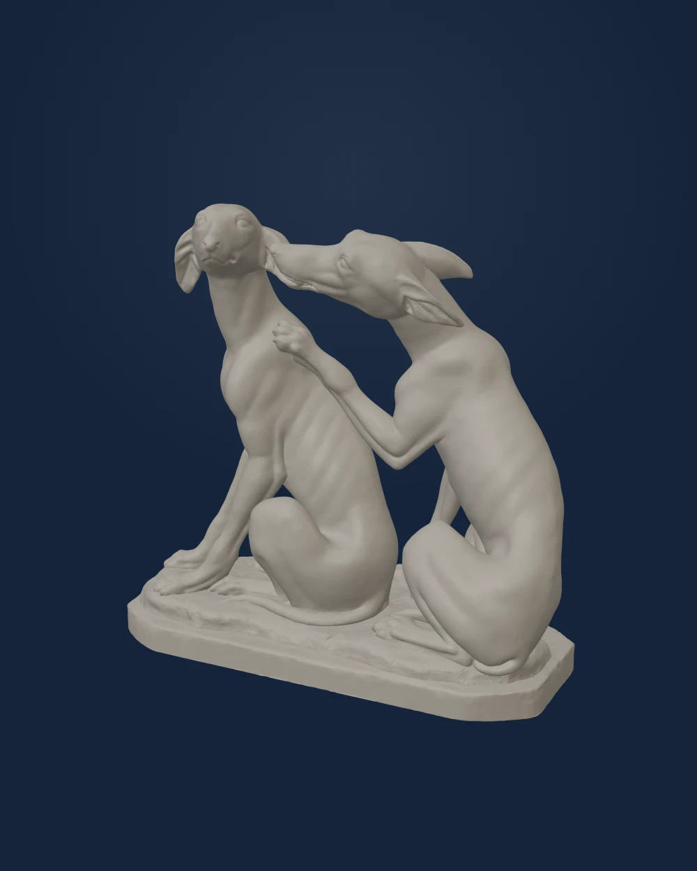 The Townley Greyhounds — Unknown Roman sculptor · 1st–2nd century CE