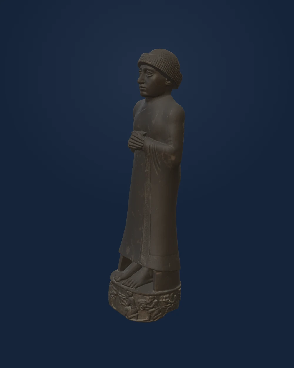 Statue Of Ur Ningirsu, Stone — Ancient