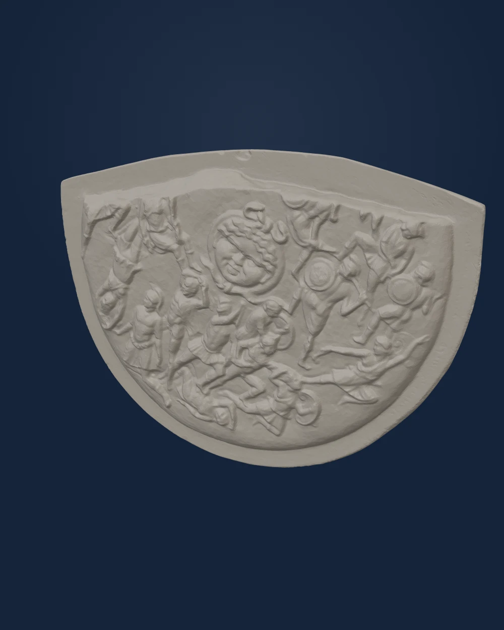Strangford Shield, Marble relief — Ancient