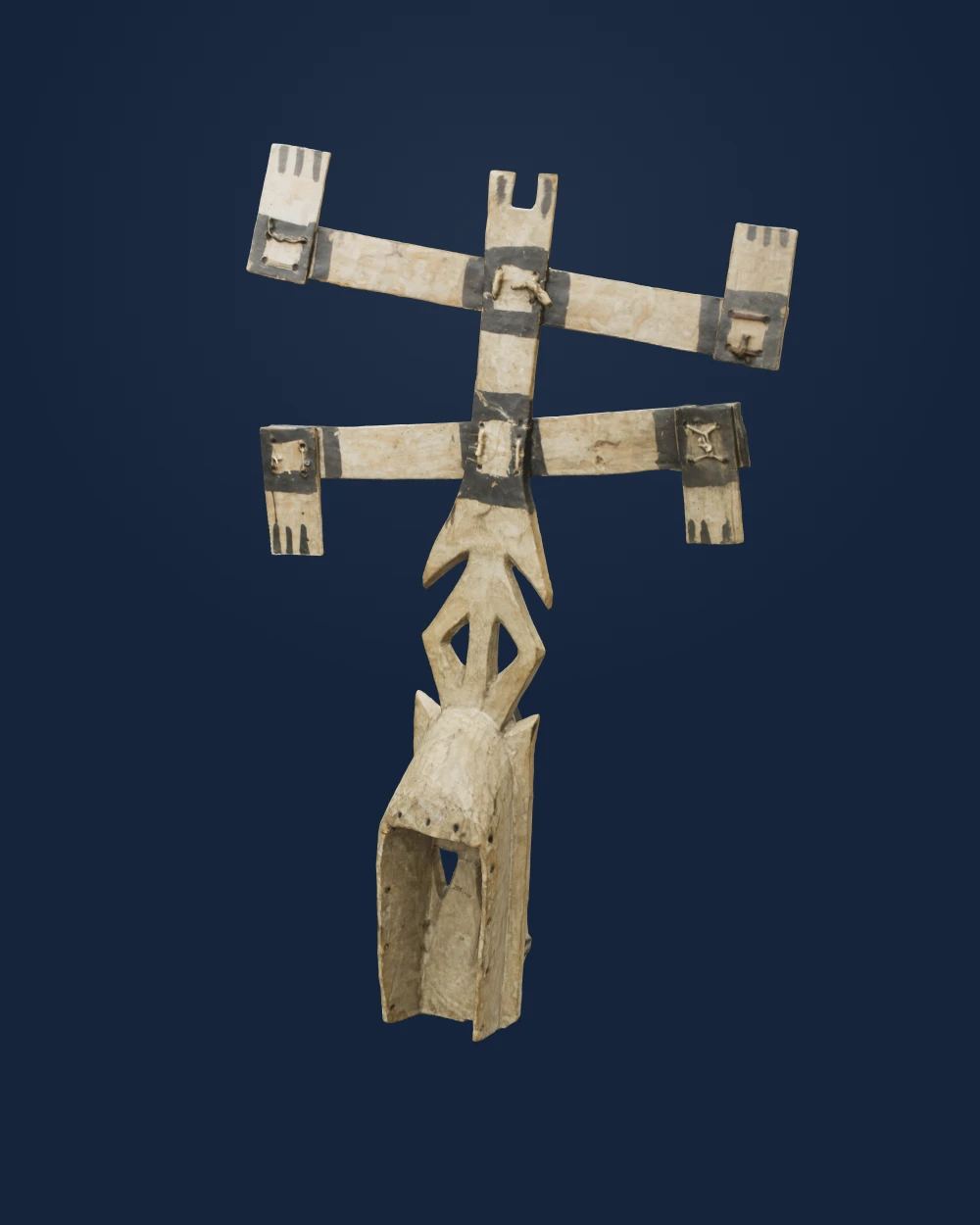 Kanaga ritual mask — still image