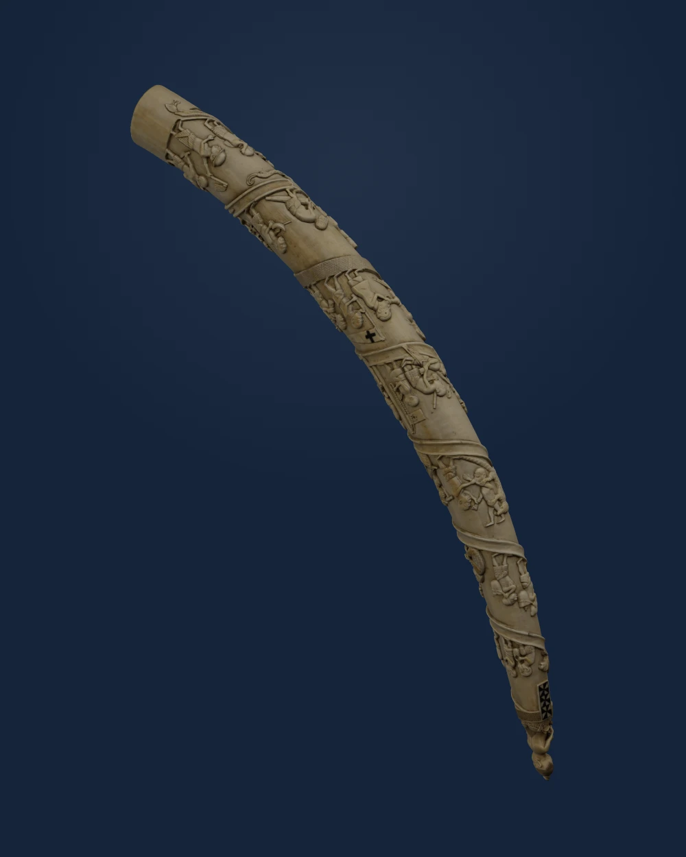 Tusk — Kongo artist · ca. 1860