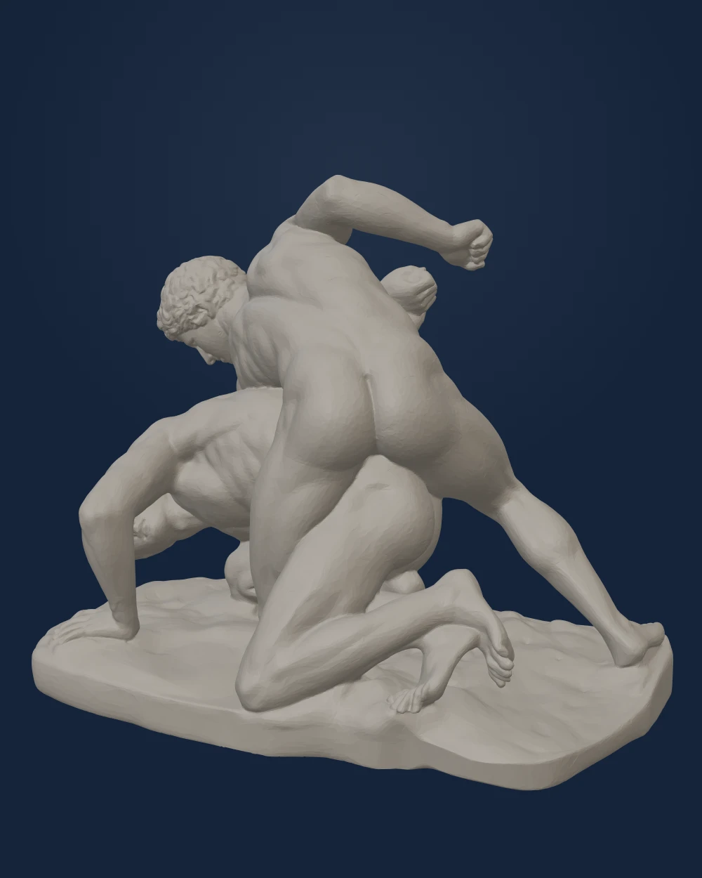 The Wrestlers, Marble group — Undated